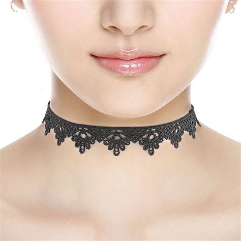 where buy black choker necklace.